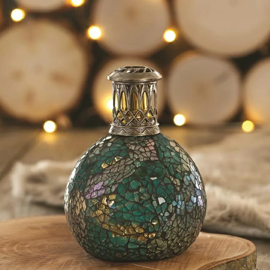 Ashleigh & Burwood Geurlamp Peacock Feather S blauw Hot