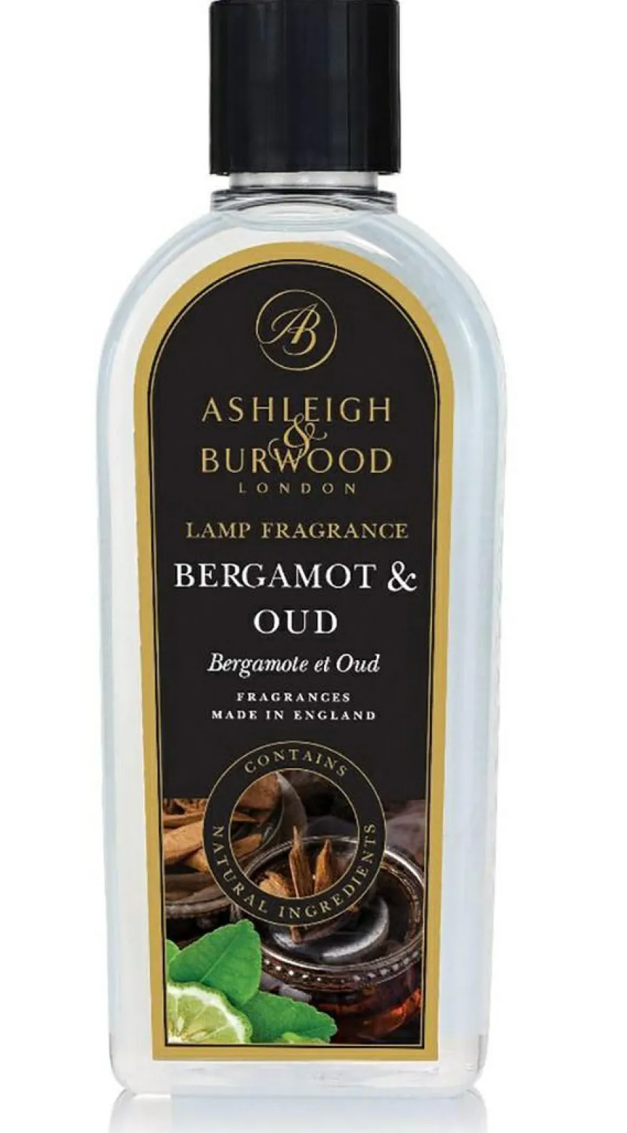 Ashleigh & Burwood Geurlamp olie Bergamot & Oud L 500 ML