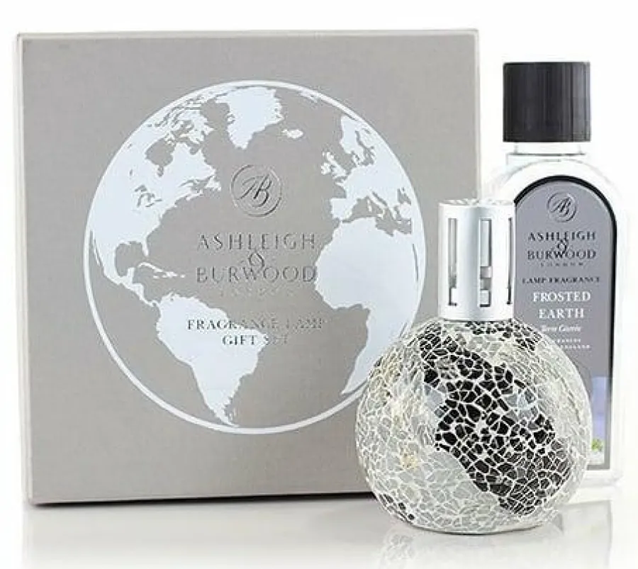 Ashleigh & Burwood Geurlamp + geurolie Mineral Earth cadeauset New