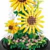 Balody Bouwset Yellow Sunflowers onder stolp Outlet