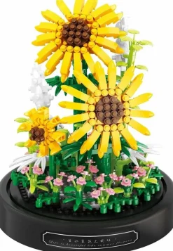 Balody Bouwset Yellow Sunflowers onder stolp Outlet