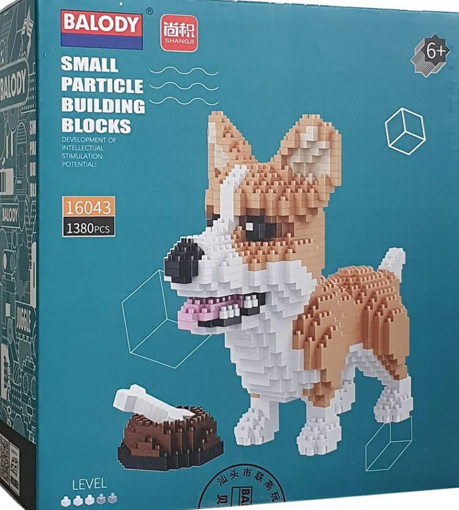 Balody 3D bouwset Corgi Hot