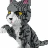 Balody 3D bouwset Grijs witte kat Outlet