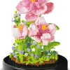 Balody 3D bouwset Hibiscus onder stolp