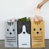 Balvi Afval recycletassen met kat (set van 3) Hot