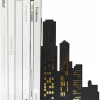 Balvi Boekensteun City Lights zwart Hot