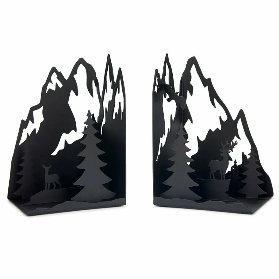 Balvi Boekensteun Mountains zwart Outlet
