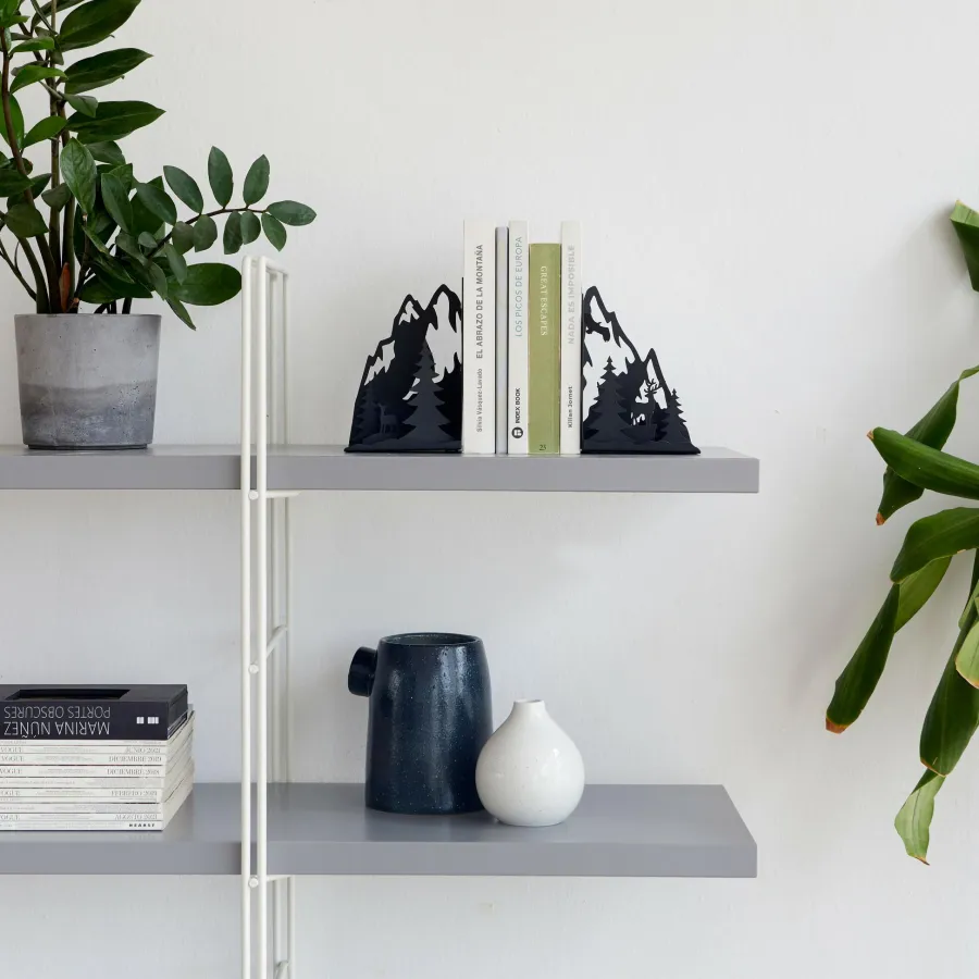 Balvi Boekensteun Mountains zwart Outlet