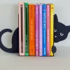 Balvi Boekensteun verborgen kat zwart metaal