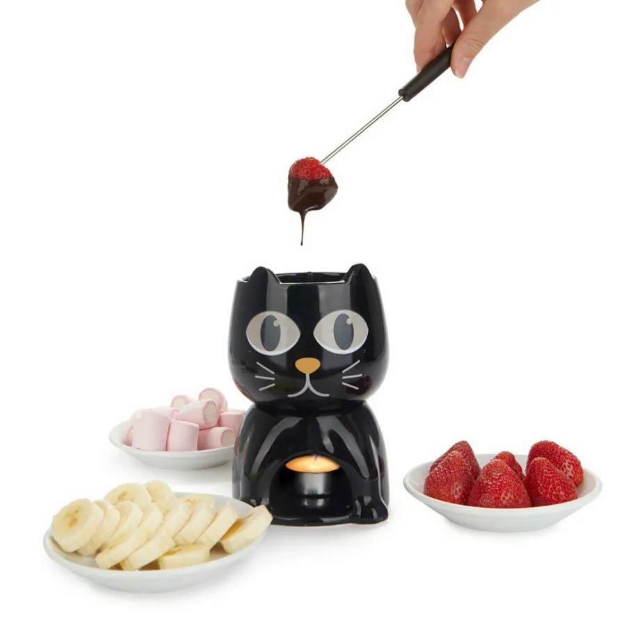 Balvi Fondue set kat zwart New