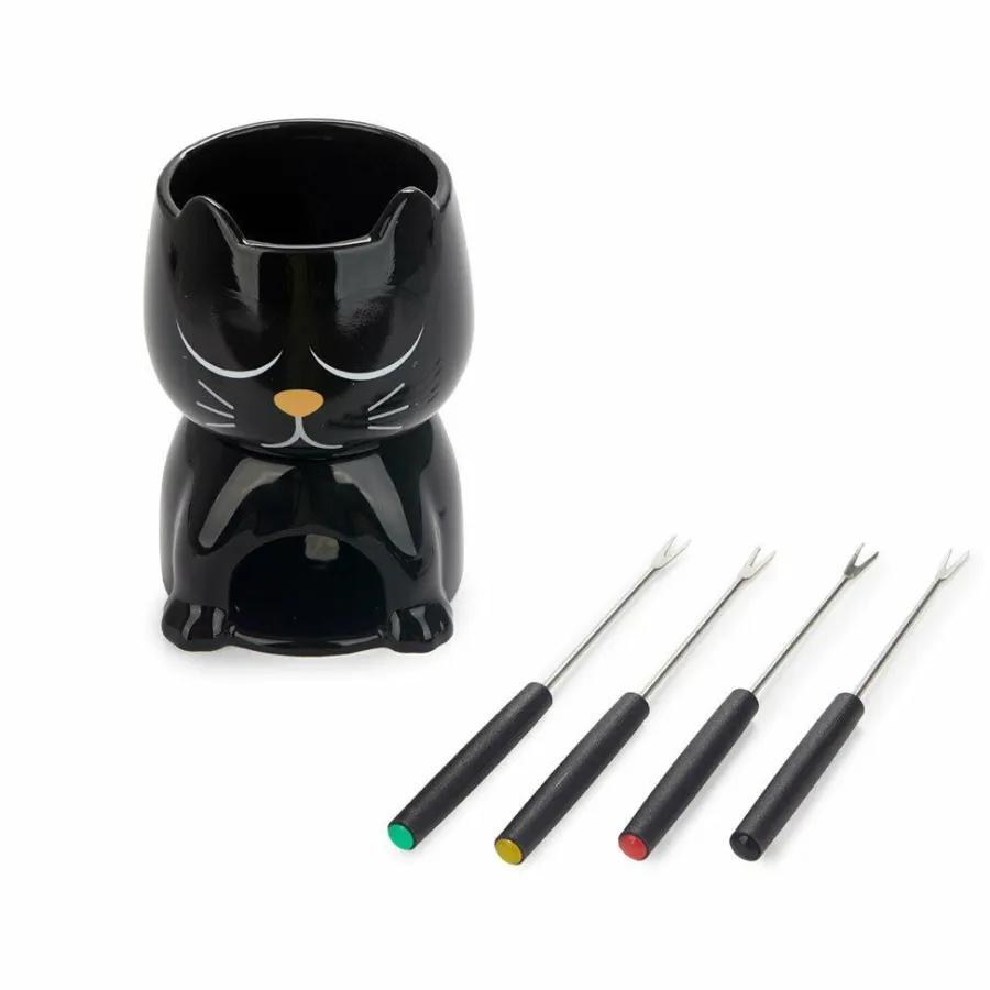 Balvi Fondue set kat zwart New
