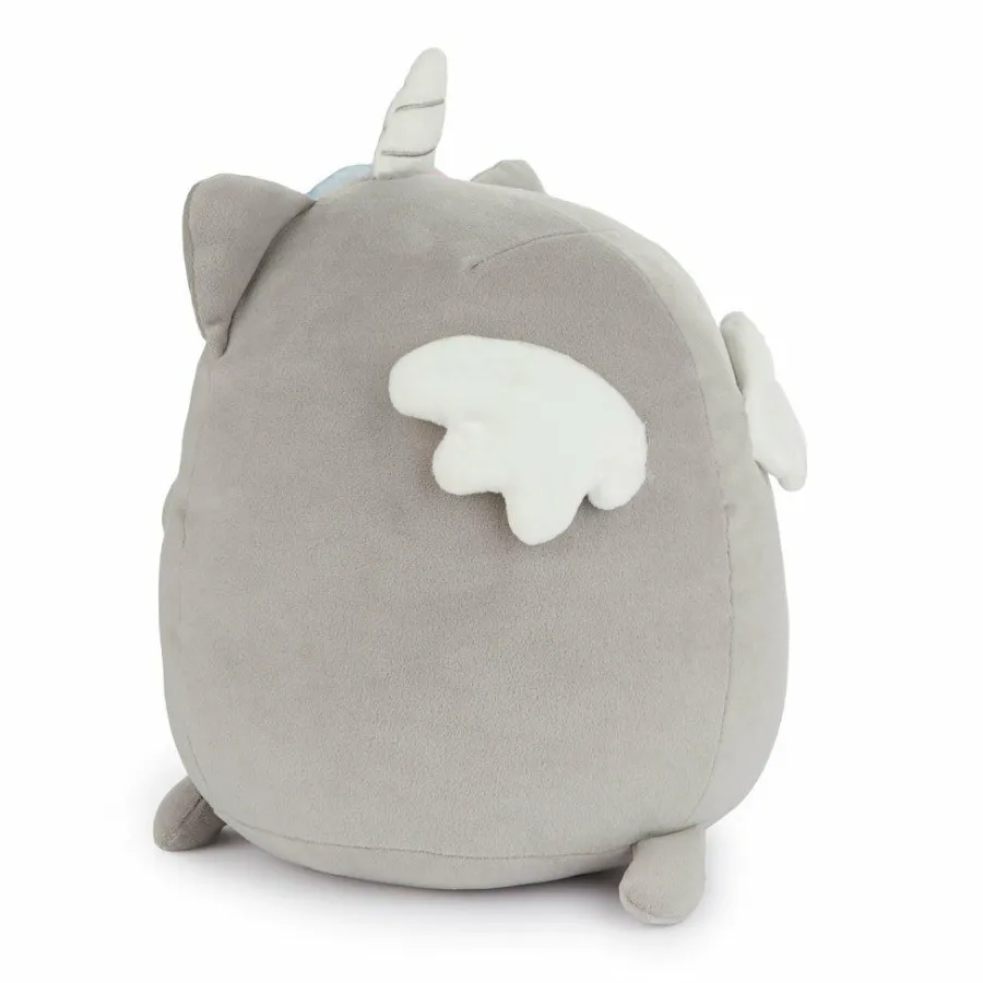 Balvi Katten kussen Fluffy Kawaii Starry grijs Clearance