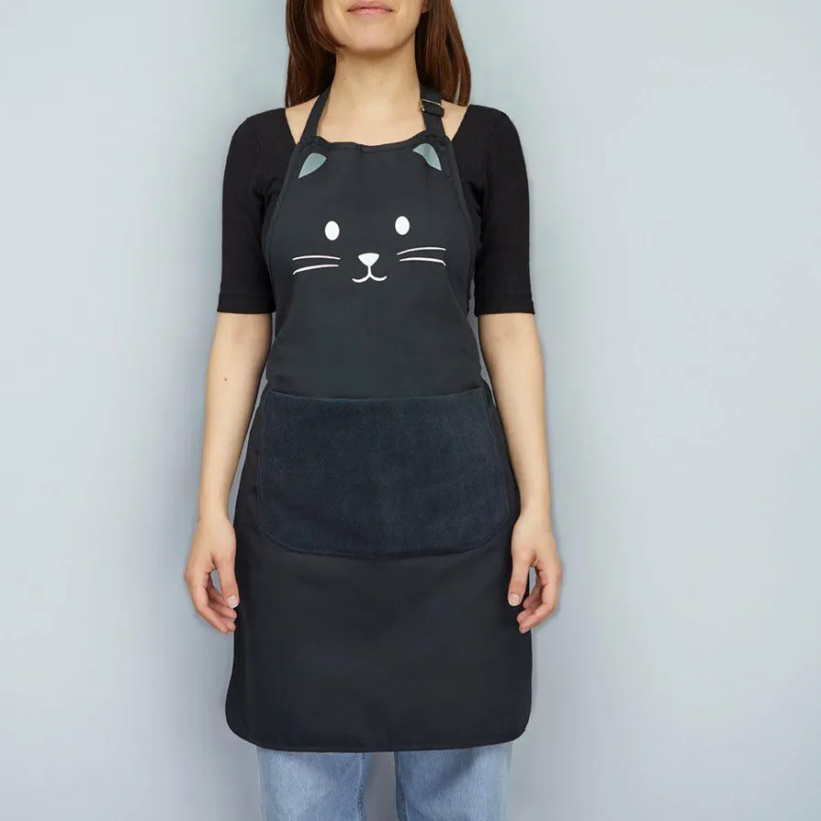 Balvi Keukenschort Kitty zwart Sale