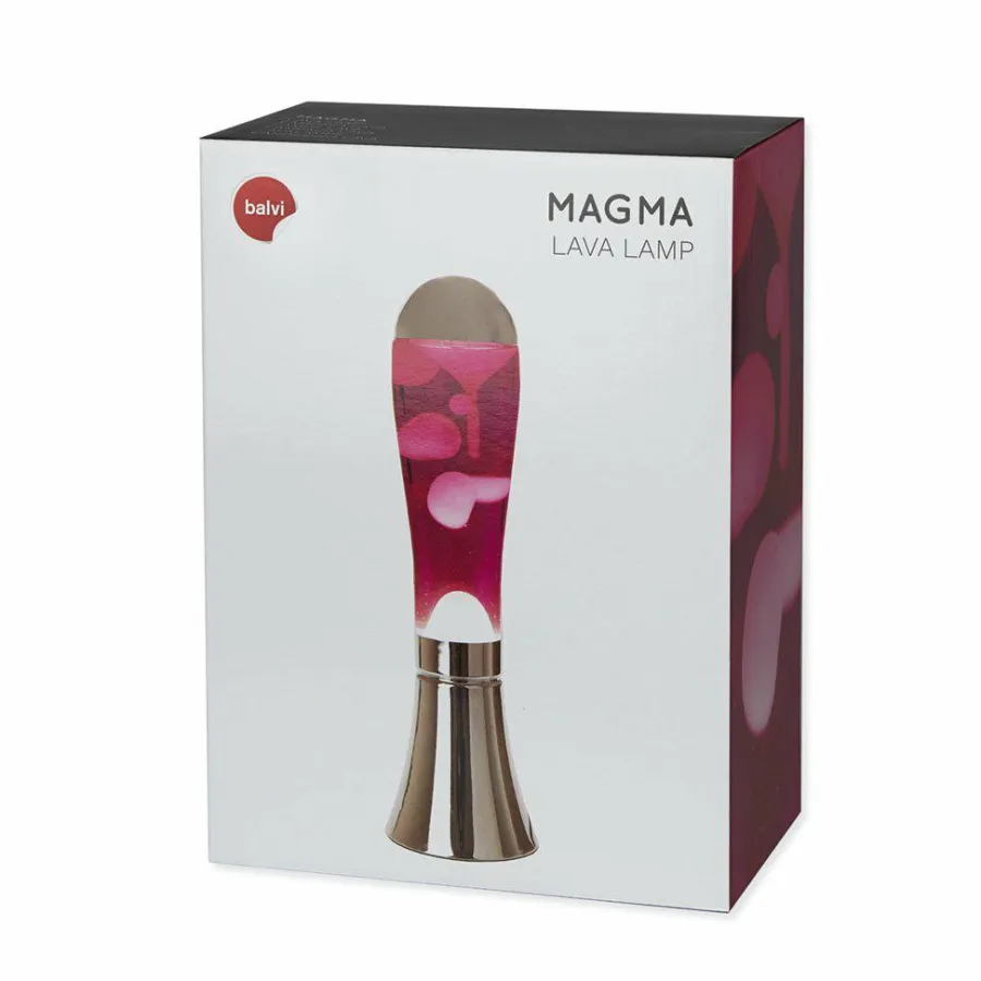 Balvi Lavalamp roze/zilver Best