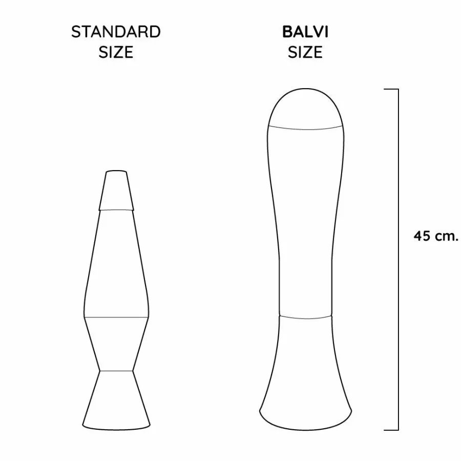 Balvi Lavalamp roze/zilver Best