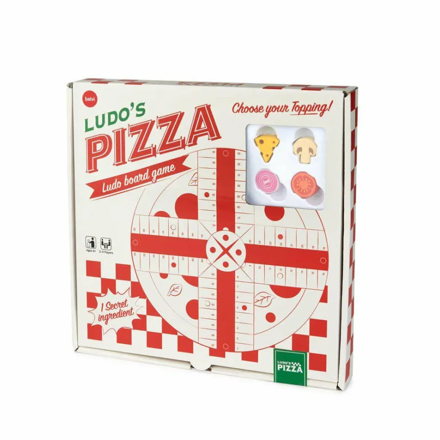 Balvi Ludo's pizza bordspel Outlet