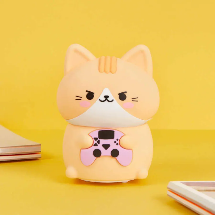 Balvi Nachtlampje Kawaii Gamer oranje