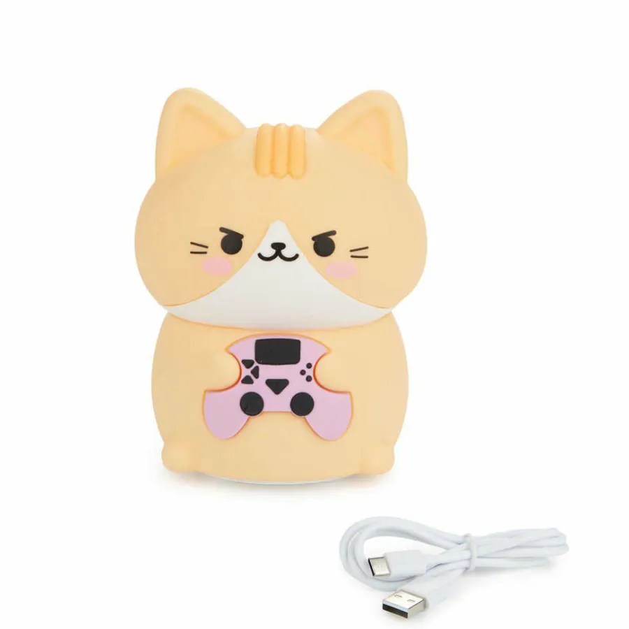 Balvi Nachtlampje Kawaii Gamer oranje