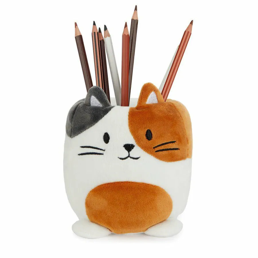 Balvi Pennenbakje Fluffy Kitty Calico velvet Multicolor Outlet