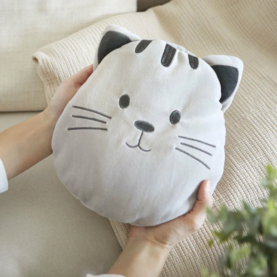 Balvi Pittenzak kussen Kitty Grijs New