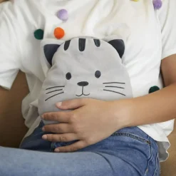 Balvi Pittenzak kussen Kitty Grijs New