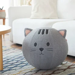 Balvi Poef Kitty grijs polyester Online