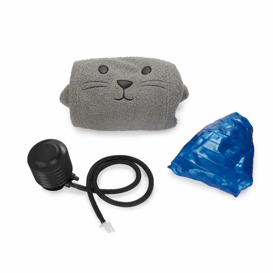 Balvi Poef Kitty grijs polyester Online