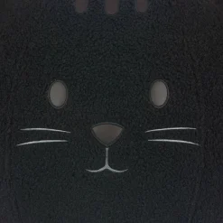 Balvi Poef Kitty zwart polyester