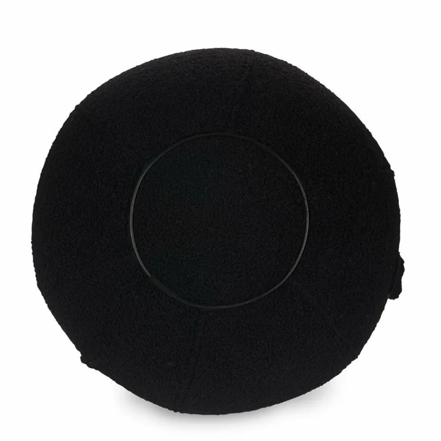Balvi Poef Kitty zwart polyester