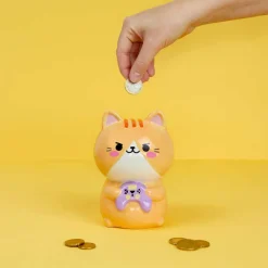 Balvi Spaarpot Kawaii Gamer oranje New