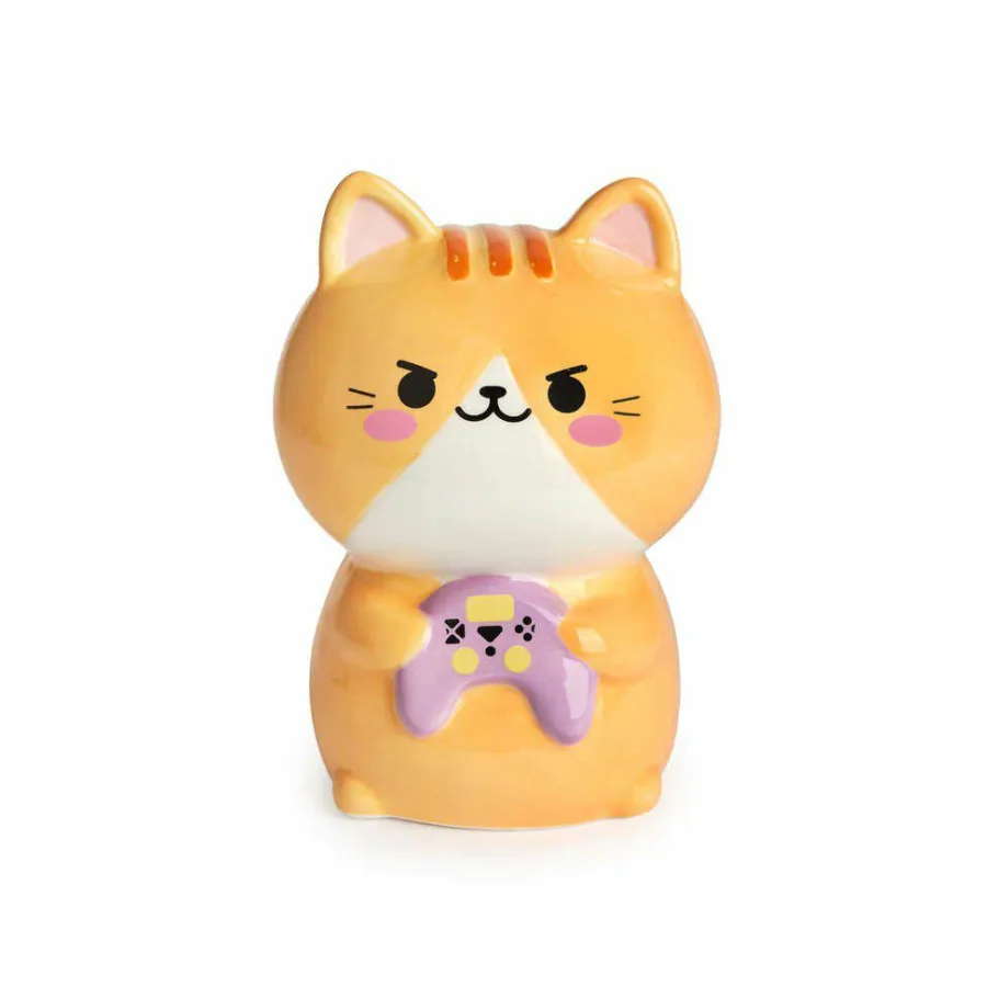 Balvi Spaarpot Kawaii Gamer oranje New