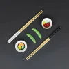 Balvi Sushi set Oishii wit/zwart keramiek