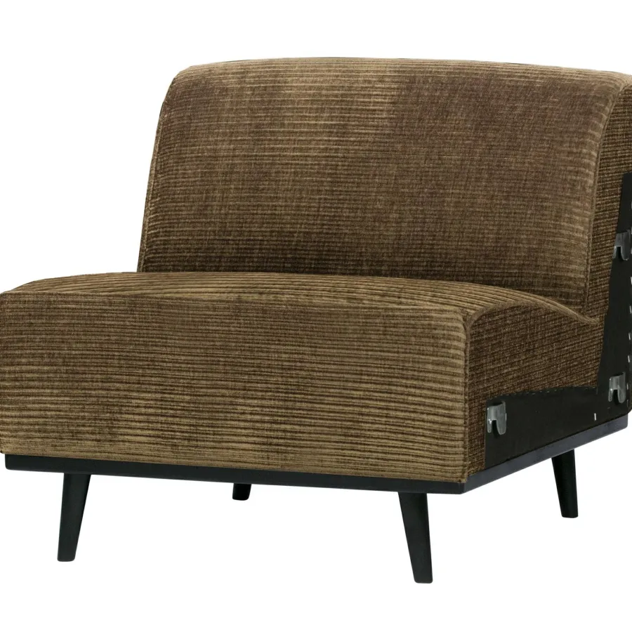 BePureHome Statement 1-zits element brede platte rib rock Online