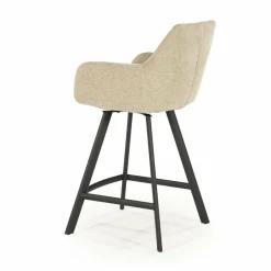 By Boo Barstoel Bliss with armleuning - taupe Discount