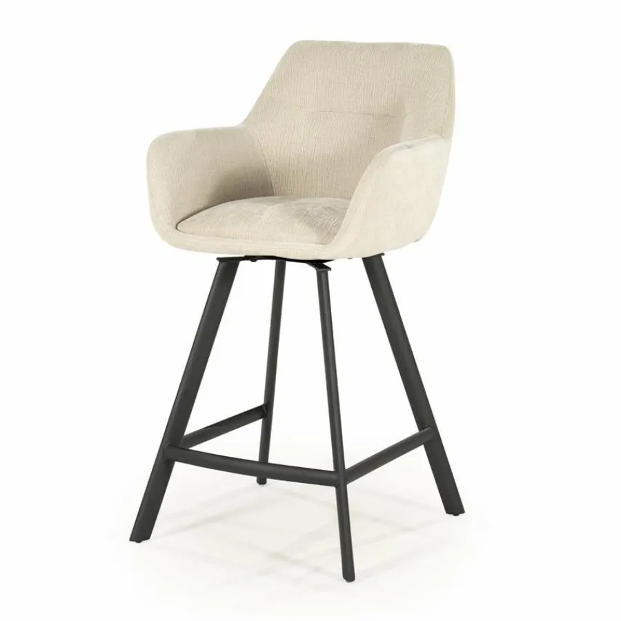 By Boo Barstoel Bliss with armleuning - beige Hot