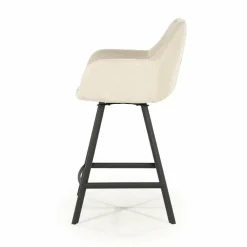 By Boo Barstoel Bliss with armleuning - beige Hot