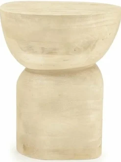 By Boo Bijzettafel Cobble mango organisch – naturel Clearance