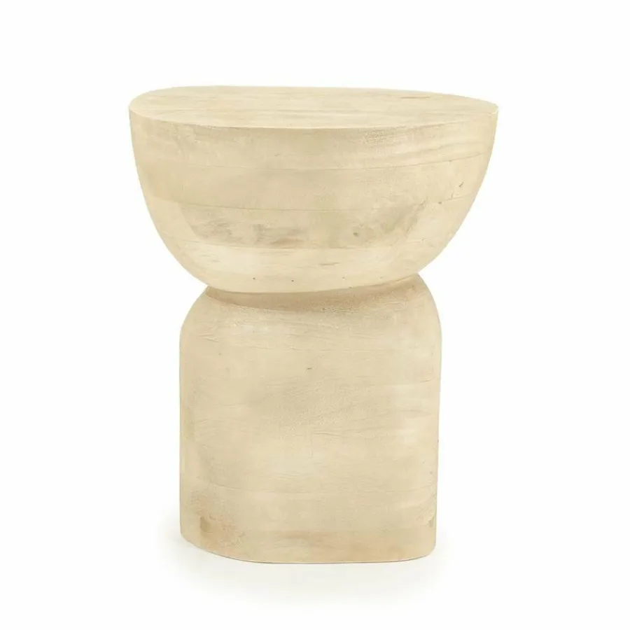 By Boo Bijzettafel Cobble mango organisch – naturel Clearance