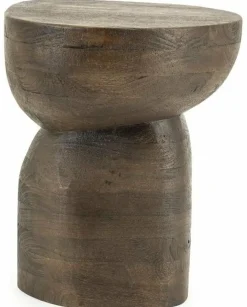 By Boo Bijzettafel Cobble mango organisch – bruin Discount