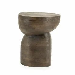 By Boo Bijzettafel Cobble mango organisch – bruin Discount