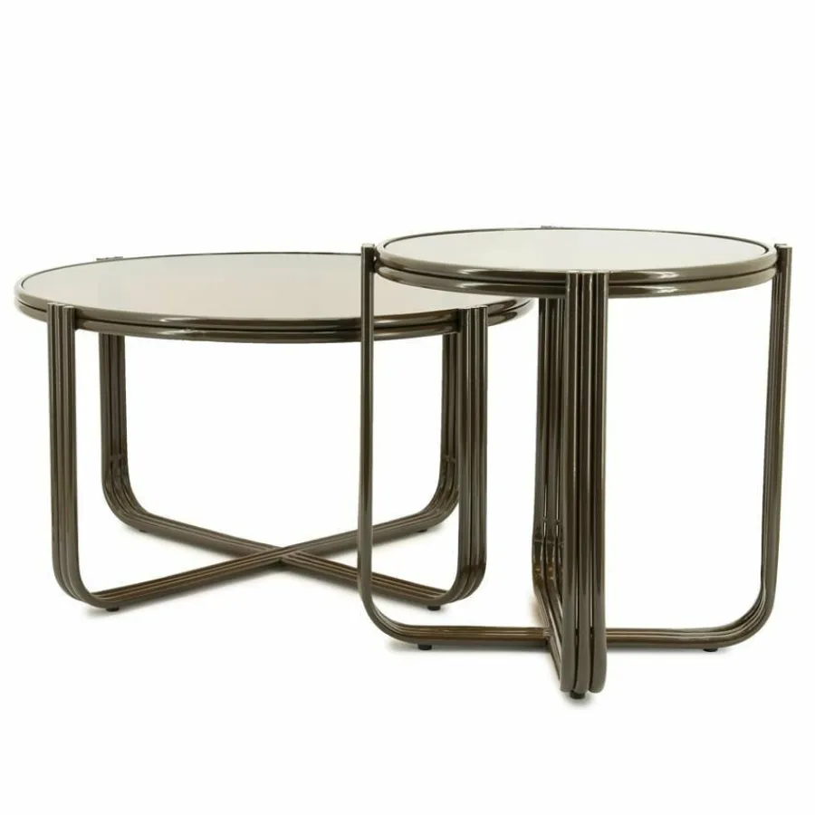 By Boo Bijzettafel Groovy - bruin New