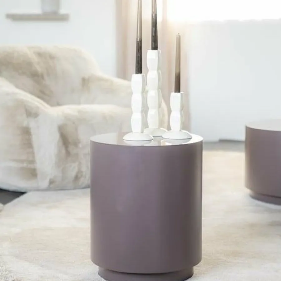 By Boo Bijzettafel Mesita - dark taupe Best