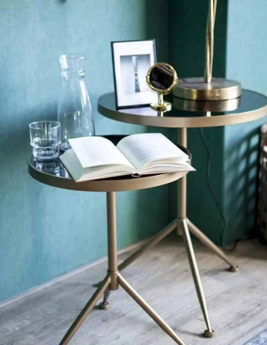 By Boo Bijzettafel Nebula Glas Small Clearance