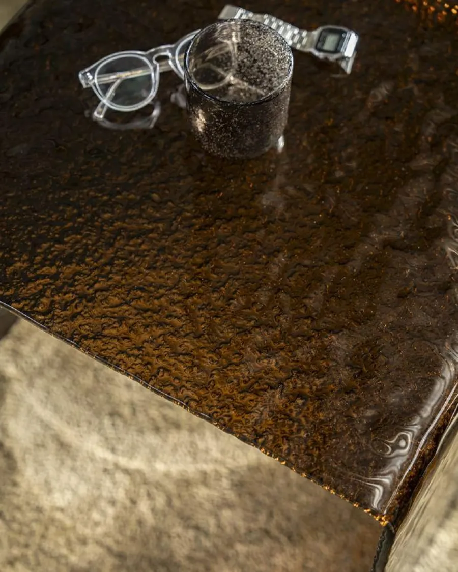 By Boo Bijzettafel Ripple glas Hot