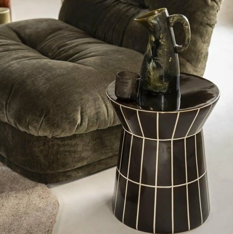 By Boo Bijzettafel TileTastic 2 - bruin Clearance