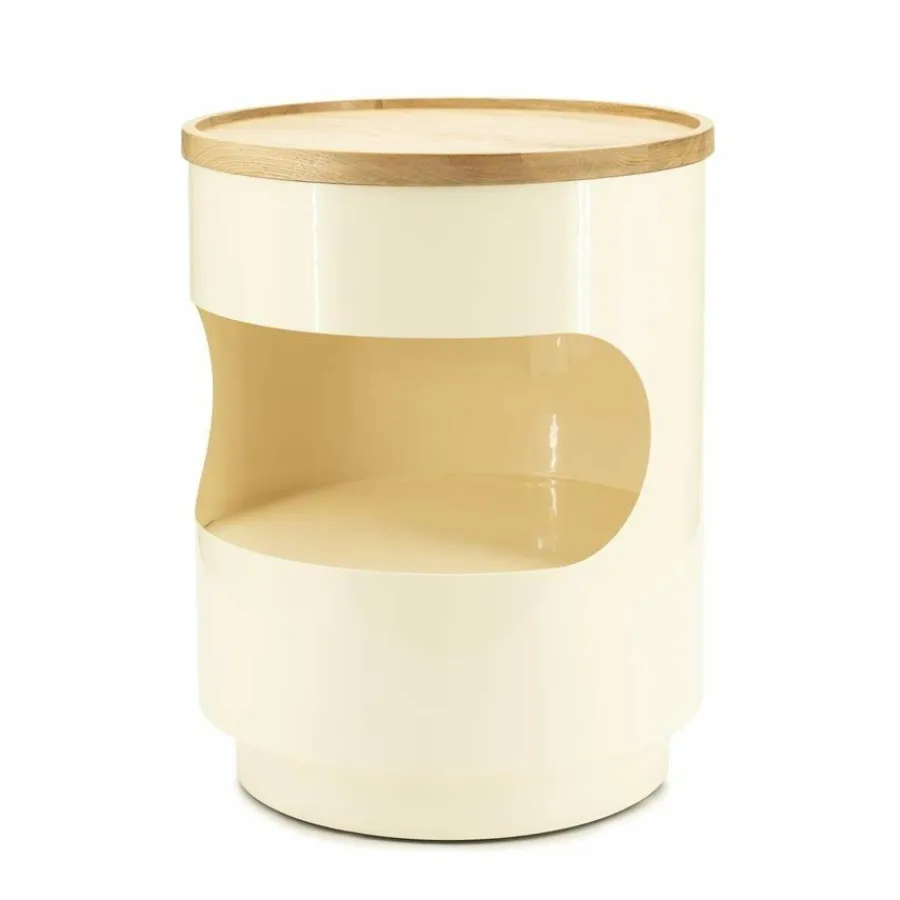 By Boo Bijzettafel Tondo - beige Clearance