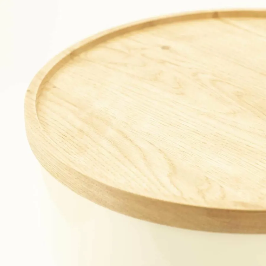 By Boo Bijzettafel Tondo - beige Clearance