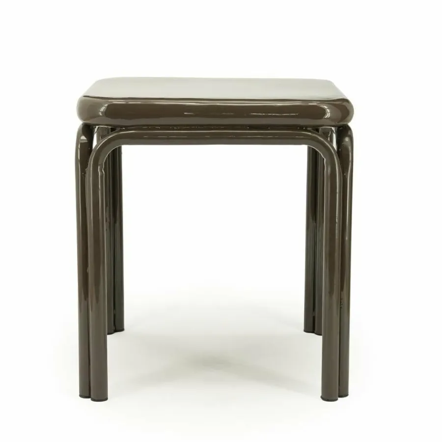 By Boo Bijzettafel Zilo - donkerbruin