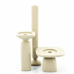 By Boo Candle holder Squand large - beige Clearance