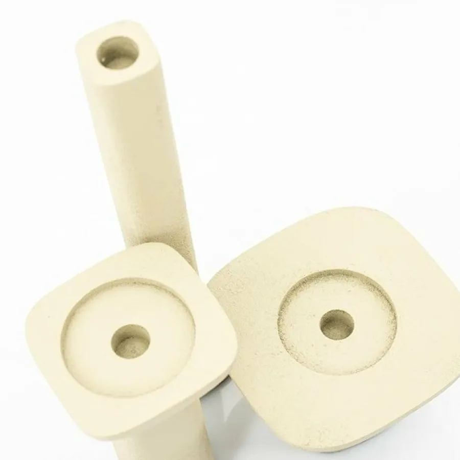 By Boo Candle holder Squand large - beige Clearance